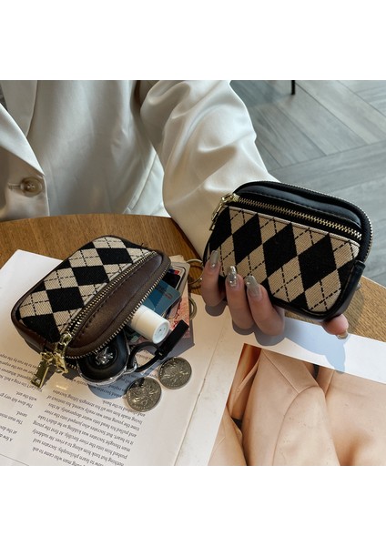Para Cüzdanı Kadın Mini Moda Ultra Ince Küçük Cüzdan Fermuarlı Para Çantası Kısa (Yurt Dışından) fırsatları