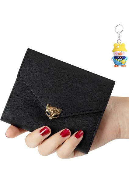 Küçük Cüzdan Kadın Kısa Katlanır Sevimli Mini Moda Cüzdan Para Cüzdan (Yurt Dışından)