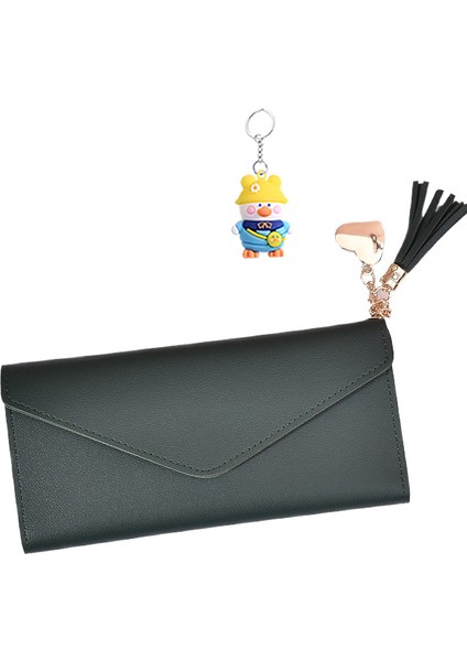 Cüzdan Kadın Uzun Öğrenci Cüzdan Moda Toka Cüzdan Kart Tutucu (Yurt Dışından)