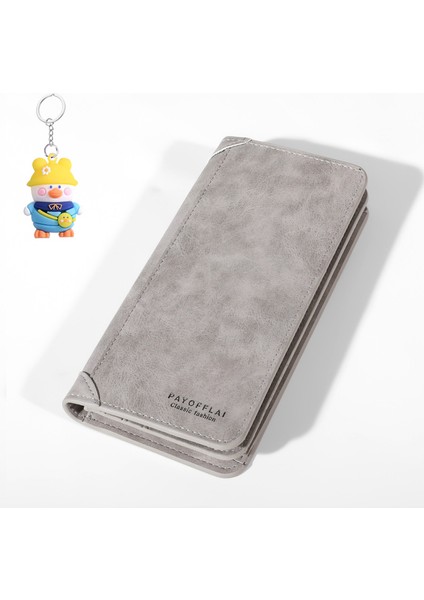 Erkek Cüzdan Uzun Cüzdan Kart Tutucu Moda Ana Akım Çok Yönlü Erkek Cüzdan (Yurt Dışından)