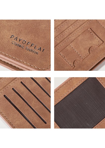 Erkek Cüzdan Uzun Cüzdan Kart Tutucu Moda Ana Akım Çok Yönlü Erkek Cüzdan (Yurt Dışından) fırsatları