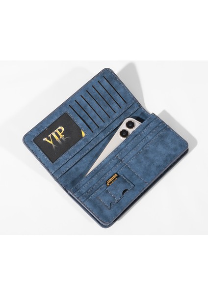 Erkek Cüzdan Uzun Cüzdan Kart Tutucu Moda Ana Akım Çok Yönlü Erkek Cüzdan (Yurt Dışından) modelleri