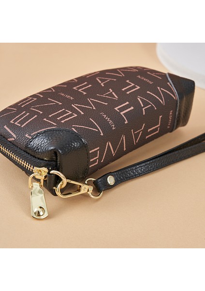 Uzun Cüzdan Bayan Moda Clutch Büyük Kapasiteli Para Cüzdanı Cep Telefonu Çantası (Yurt Dışından)