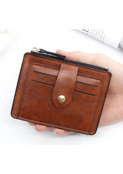 Çok Yönlü Cüzdan Gizli Toka Bozuk Para Cüzdanı Ultra Ince Kullanışlı Rahat Kart Tutucu Kart Tutucu (Yurt Dışından) modelleri