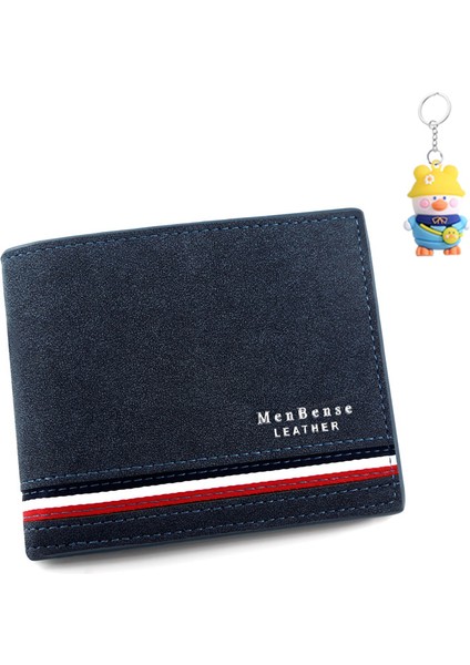 Moda Erkek Kısa Cüzdan Kişiselleştirilmiş Erkek Para Cüzdanı Ipek Baskı Cüzdanı Erkek Buzlu Clutch Cüzdanı (Yurt Dışından)