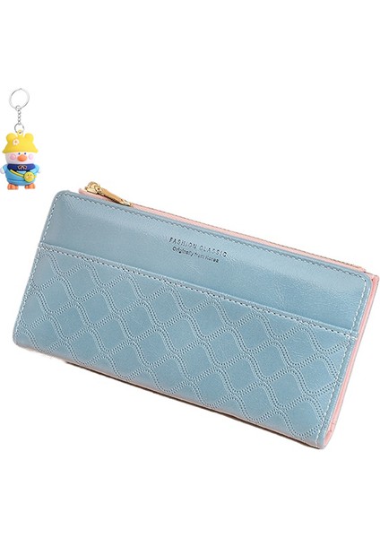 Cüzdan Bayanlar Uzun Iki Katlı Çoklu Kart Yuvası Kart Tutucu Clutch (Yurt Dışından)