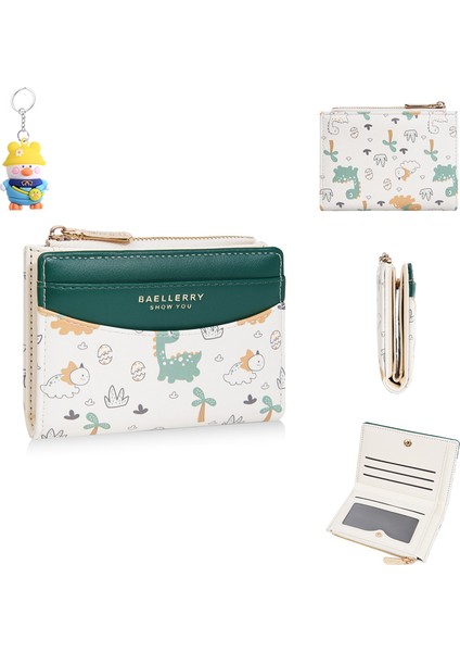 Bayan Kısa Cüzdan Moda Cüzdan Niche Fermuarlı Para Cüzdanı (Yurt Dışından)