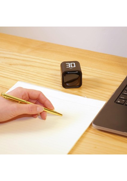 F4 Döner Zamanlayıcı - Titreşimli Ses Alarmlı Ayarlanabilir Siyah Geri Sayım (Yurt Dışından) fiyatları