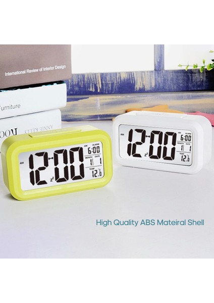 Sıcaklık Göstergeli Sonsuz Takvimli Çalar Saat (Yurt Dışından) modelleri