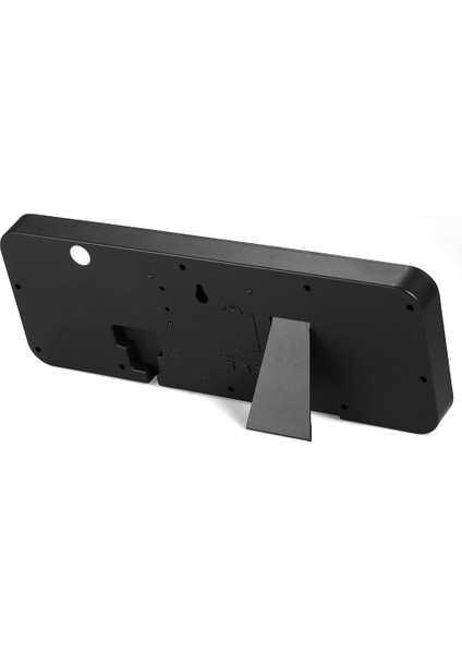 Kablosuz Ses Kontrollü Rgb LED Alarmlı 115 Renk 3 Seviye Parlaklık USB Masa Saati Siyah (Yurt Dışından) indirimleri