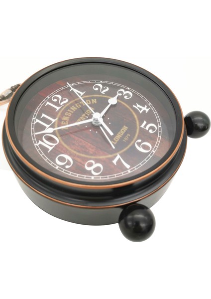 Retro Metal Çalar Saat 550-19 Sessiz Yatak Başı Saati (Yurt Dışından) modelleri