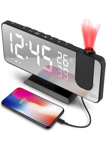 Prksiyonlu Fm Radyolu Çalar Saat (Yurt Dışından)