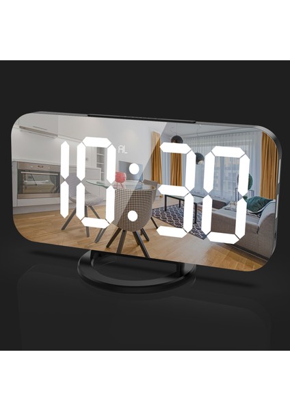 USB Dijital LED Ayna Alarmlı Saat (Yurt Dışından) indirimleri