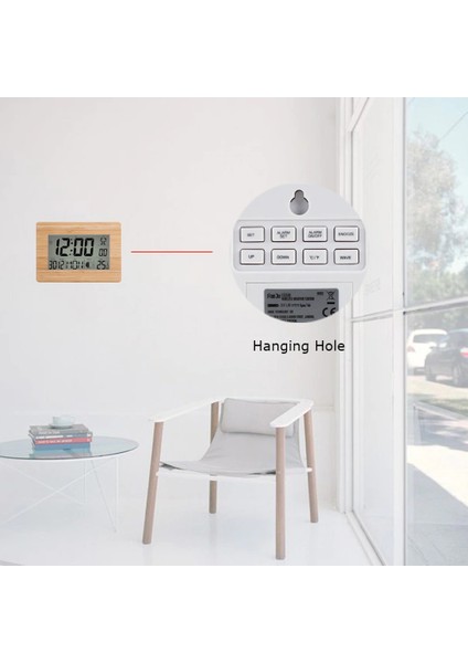 Atomik Masa Saati: Çift Alarm, Sıcaklık, Renkli Lcd, Takvim (Yurt Dışından) fiyatları