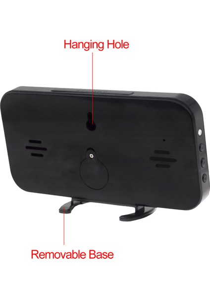 Otomatik Işık Ayarlı Dijital Çalar Saat Ertelemeli USB Şarj Yatak Odası ve Ofis (Yurt Dışından) fiyatları