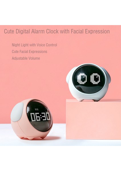 Çocuklar Için Uyku Eğitici Alarmlı Saat - LED Ekranlı, Şekerleme Fonksiyonlu, Çoklu Oda Kullanımı (Yurt Dışından) fiyatları