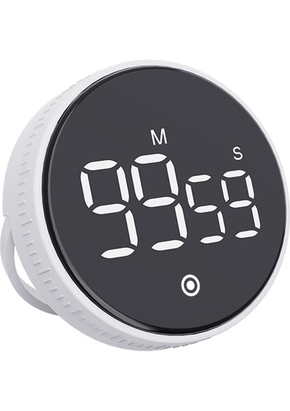 Manyetik Dijital Zamanlayıcı - Şarj Edilebilir Geniş LED Ekranlı Sessiz Çocuk Zaman Yönetimi (Yurt Dışından)