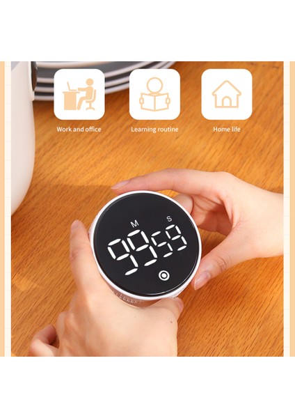 Manyetik Dijital Zamanlayıcı - Şarj Edilebilir Geniş LED Ekranlı Sessiz Çocuk Zaman Yönetimi (Yurt Dışından) fiyatları