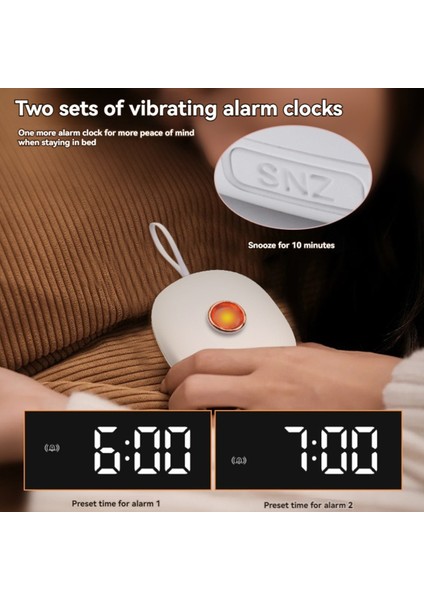 Taşınabilir Titreşimli Çocuk Kartoon LED Alarm (Yurt Dışından) fırsatları