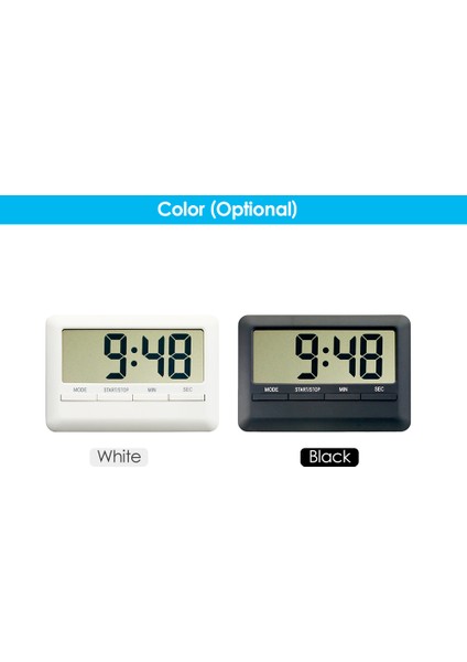 Büyük LCD Ekranlı Manuel Geri Sayımlı Manyetik Zamanlayıcı Dijital Çalar Saat (Yurt Dışından) fiyatları