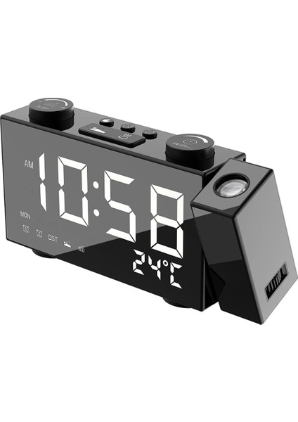 Dijital Prksiyonlu Radyolu Çift Alarmlı Şekerlemeli Hava Durumlu Çalar Saat (Yurt Dışından) fiyatları