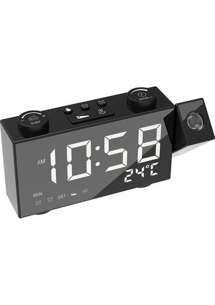 Dijital Prksiyonlu Radyolu Çift Alarmlı Şekerlemeli Hava Durumlu Çalar Saat (Yurt Dışından) modelleri