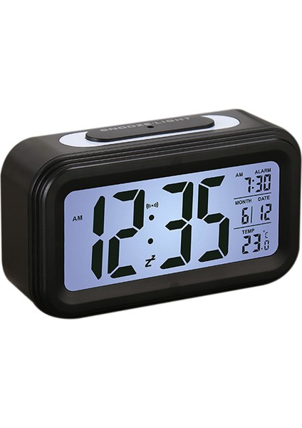 LED Dijital Çalar Saat - Gece Işığı, Tarih ve Sıcaklık Göstergeli (Yurt Dışından)