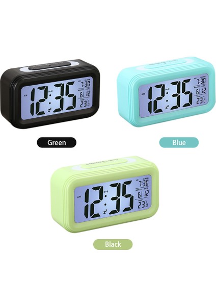LED Dijital Çalar Saat - Gece Işığı, Tarih ve Sıcaklık Göstergeli (Yurt Dışından) modelleri