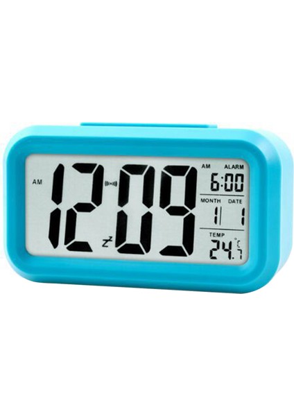 Dijital Çalar Saat: Sıcaklık Göstergeli ve Sonsuz Takvim (Yurt Dışından)