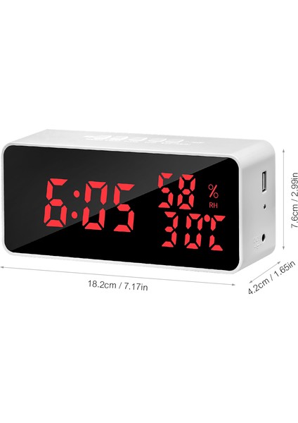 Dijital Duvar Saati 100 Renk Uygulama Kontrolü Kademesiz Parlaklık Alarm Erteleme (Yurt Dışından) indirimleri