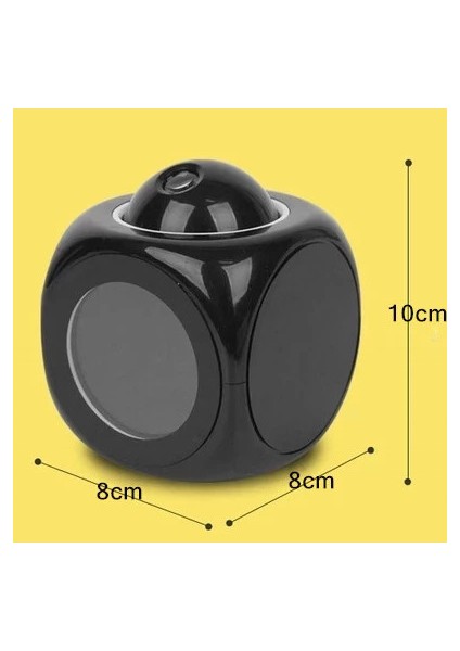LED Ses Prksiyonlu Ingilizce Çalar Saat Siyah (Yurt Dışından)