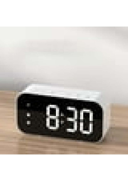 LED Aynalı Çalar Saat, Derece Göstergeli ve USB Şarj (Yurt Dışından)