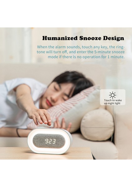 Büyük Ekran LED Çalar Saat 3 Alarm USB Gece Lambası (Yurt Dışından) fırsatları