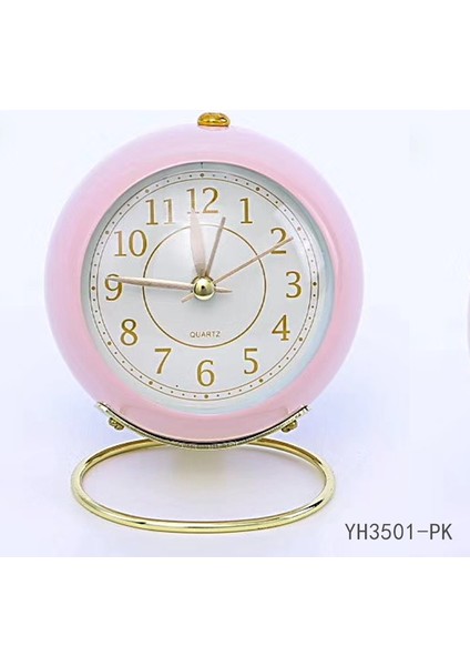 3501-1 Dışbükey Cam Yatak Saati Zeytin Yeşili Sessiz Gece Lambası (Yurt Dışından) fırsatları