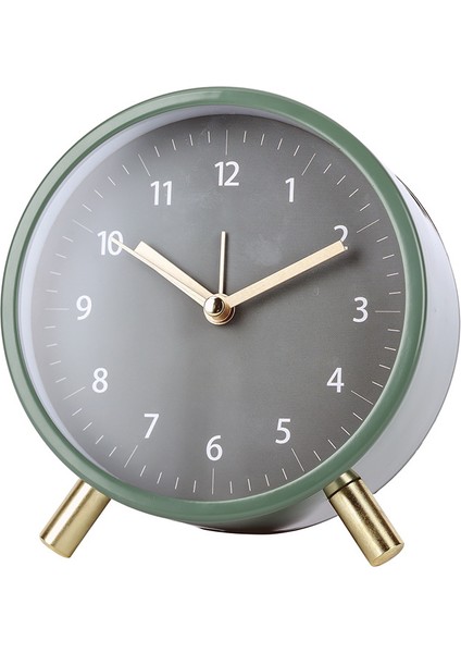 Iskandinav Sessiz Masa Saati Yeşil Şık Lüks (Yurt Dışından)