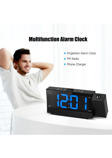 6.4 Inç Dönen Prktörlü Çift Alarmlı Fm Radyo ve Şarjlı Çalar Saat (Yurt Dışından) indirimleri