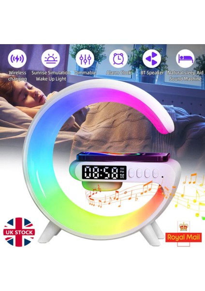 G Lamba Akıllı Rgb Bluetooth Hoparlör Kablosuz Şarj (Yurt Dışından) fiyatları