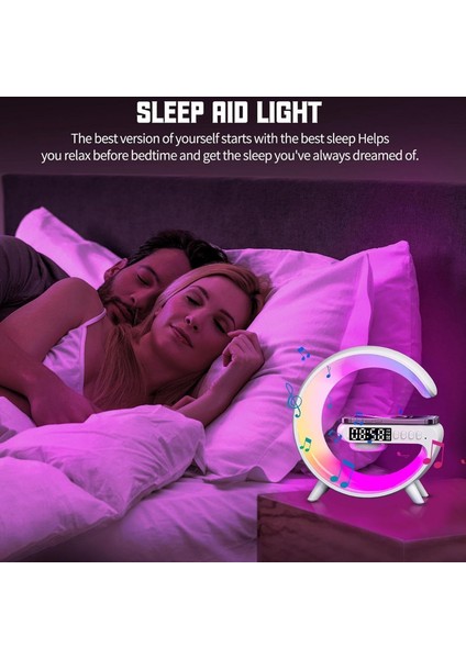 G Lamba Akıllı Rgb Bluetooth Hoparlör Kablosuz Şarj (Yurt Dışından) fırsatları