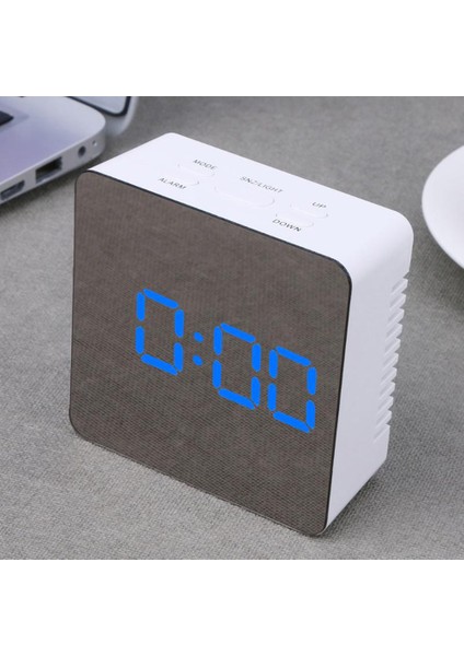 LED Ayna Gece Lambası Dijital Duvar Saati Termometre Alarm (Yurt Dışından) fiyatları