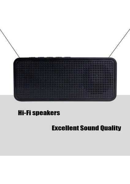 Dijital Çalar Saat Bluetooth Hoparlör, Ayna LED Ekran, Çift Alarm (Yurt Dışından)
