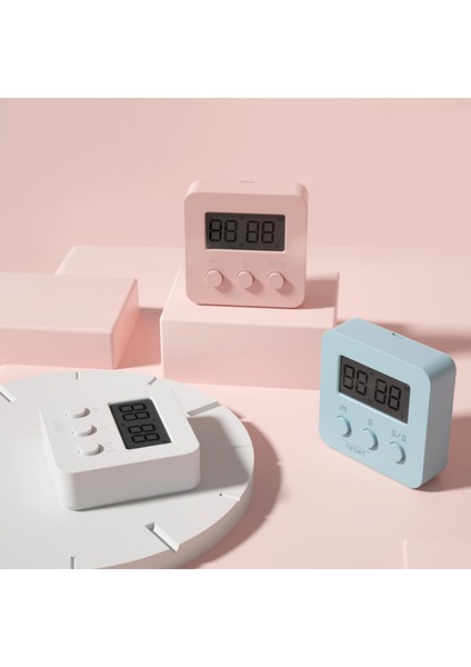 Zamanlayıcı - Gerisayımlı Yüksek Sesli Alarm, Geniş LCD Ekran, Mutfak Çalışma Sınıf (Yurt Dışından)