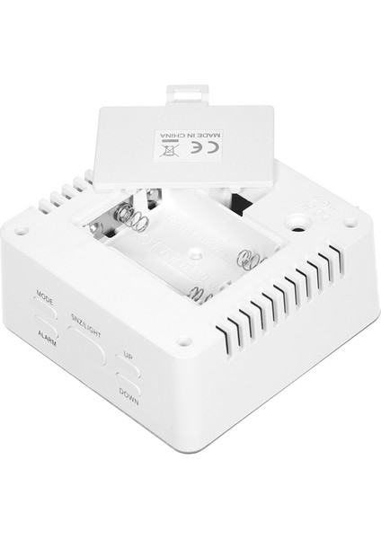 LED Aynalı Saat Alarm Şekerleme Ayarlanabilir Parlaklık Oda Termometresi 12/24 Saat (Yurt Dışından) fırsatları