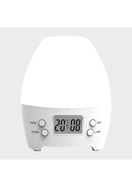 3'lü Alarmlı Saat, Aromaterapi Difüzörü, Renkli Gece Lambası ve LCD Ekran Çocuk Odaları Için (Yurt Dışından)