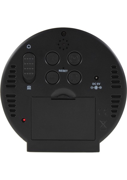 3209 LED Aynalı Alarmlı Saat Sıcaklık Göstergeli Siyah (Yurt Dışından) fiyatları