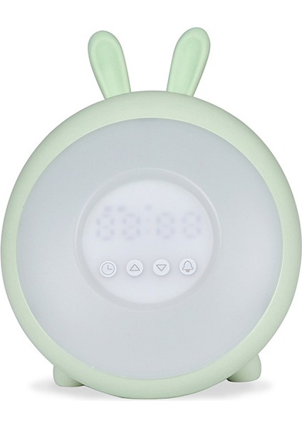 Silikon Tavşan USB Çalar Saat ve Lamba (Yurt Dışından)