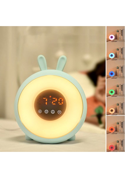 Silikon Tavşan USB Çalar Saat ve Lamba (Yurt Dışından) fiyatları