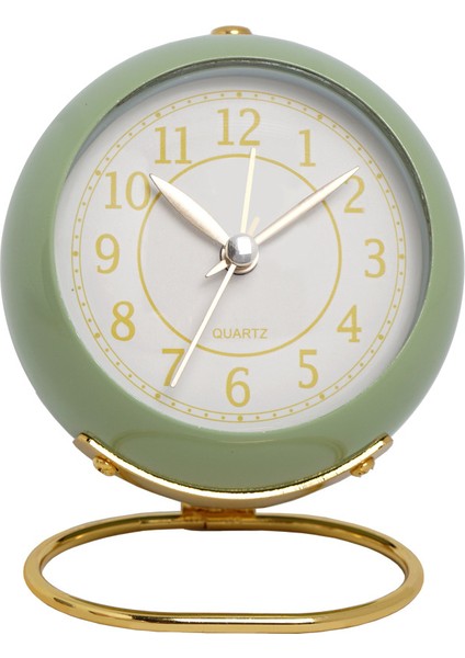 Çocuk Odası Sessiz Işıklı Yeşil Çalar Saat (Yurt Dışından)