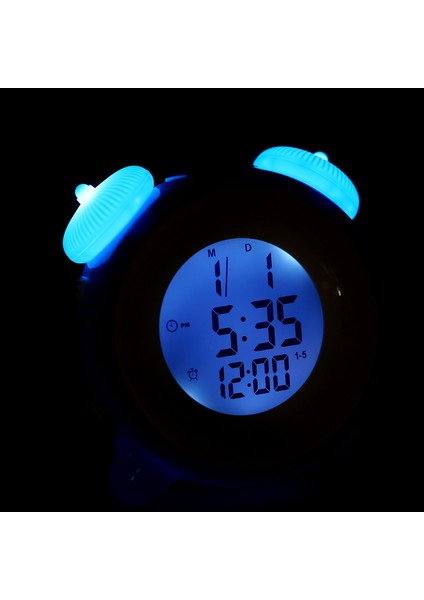 Çocuk Çalar Saat 7 Renkli Şarj Edilebilir Uyku Zamanlayıcı (Yurt Dışından) modelleri