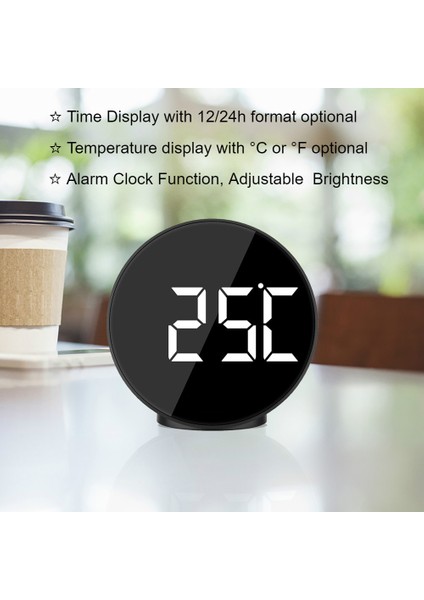 LED Dijital Çalar Saati Geniş Ekran Ses Kontrolü 3 Parlaklık Seviyesi Yatak Odası Ofis Seyahat (Yurt Dışından) indirimleri