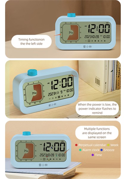 60 Dakika LCD Sessiz Görsel Zamanlayıcı - Çocuk ve Mutfak Zaman Yönetimi (Yurt Dışından) fırsatları